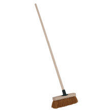 Charles Bentley Outdoor Bassine Broom Sweeping Brush, 9.5 Inch, 24x6x131