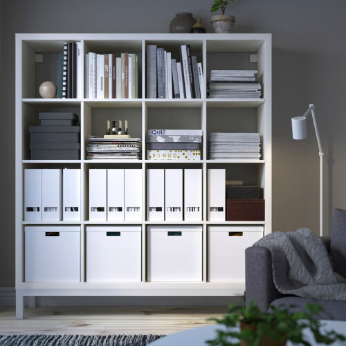 IKEA KALLAX 16 Cube Unit with Underframe 147x164