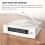 DAB+/DAB FM Radio Bedside Alarm Clock Speaker Bluetooth - Azatom Horizon 2 White 4
