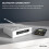 DAB+/DAB FM Radio Bedside Alarm Clock Speaker Bluetooth - Azatom Horizon 2 White 3
