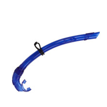 Blauer Easy Breath Tauchschnorchel PVC