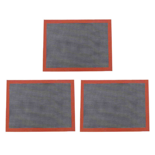3X Perforated Silicone Baking Mat Non-Stick Baking Oven Sheet Liner for Cookie /Bread/ Macaroon/Biscuits Kitchen Tools