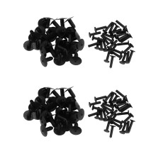 60 Pcs en Plastique Pare-Chocs de Montage Rivet Corps Garniture Clip pour E30 E36 E46 E39 E38