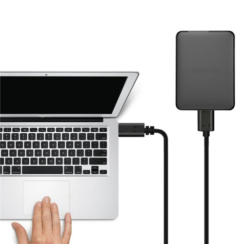 4X Cable de Disco Duro, USB 3.1 Tipo-C Macho una USB 3.0 Micro-B Cable de Datos Macho para TeléFono con Tableta 1