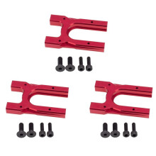 3X Suporte de Difusor Central de Metal para Arrma 1/8 KRATON Outcast Typhon Talion 1/7 PeçAs de AtualizaçãO Do Carro RC Do Mojave Ilimitado de