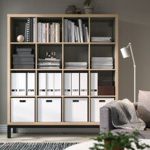 IKEA KALLAX 16 Cube Unit with Underframe 147x164