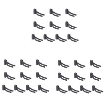 30 Pièces SéRes Guitare Stand Guitare Cintre Titulaire Crochet Rack Support Mural Montage Home Studio Affichage pour Guitare Basse