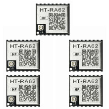 5X Module Série LoRa HT-RA62 SX1262 Développement Secondaire Prenant en Charge le Protocole LoRaWAN 868-915 MHz