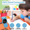 1pc Dinosaur Timer, A Multifunctional Color Screen Timer Designed for Student Learning, Suitable for Counting Down 4