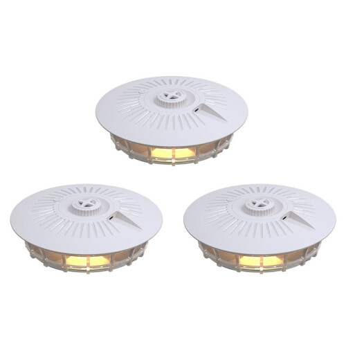 3X PièGe à Puces Sticky Dome Bedbug Get Rid PièGe à Puces Multifonctionnel RéGlable PiéGeage Lampe Catcher pour Puces Bedbug