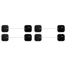 Refrigerator Lock, Combination Lock for Refrigerator Cabinets, Drawers, Heavy Duty Fridge Lock, Safety Lock 4 Pack
