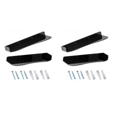 4X Schuhregal, Schwebendes Schuhregal Aus Acryl, Wandregal, Aufbewahrungsständer, Organizer, Heimdekorationshalter