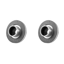 2 Satz 98 mm Elektromagnetischer Bremsmotor Reibungsbremsbeläge Bremszahnradscheibenbaugruppe für YEJ90-Basis