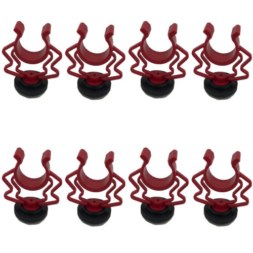 8PCS Universal Microphone Wavy Shock Mount Adapter Plastic Microphone Bracket Mount Replacement for  By-Mm1