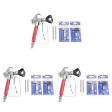 Airless Paint Sprayer with 6Pcs Paint Spray Tip (315,517) and Nozzle Guard + 6Pcs Airless Spray Filter for Pump Sprayer