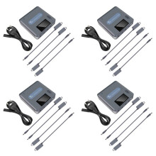 4X 6 im 1 Digital Display Akku Ladegerät für 3 Drohnen Akku Laden Station Schnelles Intelligentes Akku Ladegerät EU Stecker