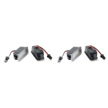 4X LED Numéro de Plaque D'Immatriculation Lumière pour Focus Mk Ii Fiesta Mk Vii Mondeo Mk Iv S-Max 2008-2019