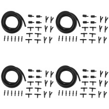4 Set Auto Parabrezza Ugello Acqua Tergicristallo Rondella Tergicristallo Ugello Acqua Kit di Pulizia per Camion DAF XF 105 95 Xf105 Xf95 95XF