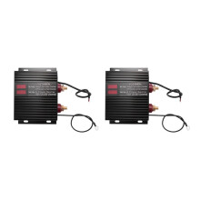 2X 150 Amp Dual Battery Isolator Universal 12V/24V Voltage Sensitive Relay for ATV, UTV, RV, Truck