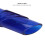 Blauer PVC Schnorchel für Freitauchen 1