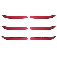 Rear Bumper Reflector 63147842955 63147842956 for 5 Series M-Sport F10 F18 2011-2016 Accessories ,6PCS