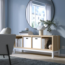 IKEA KALLAX 4 Cube Unit with Underframe 147x59