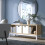 IKEA KALLAX 4 Cube Unit with Underframe 147x59 1