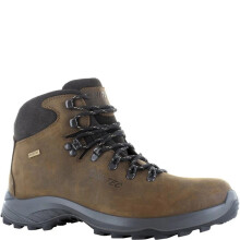 (6.5 UK, Brown) Hi-Tec Mens Ravine Lite Grain Leather Walking Boots