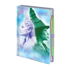 Wicked Elphaba and Glinda Notebook & Pen
