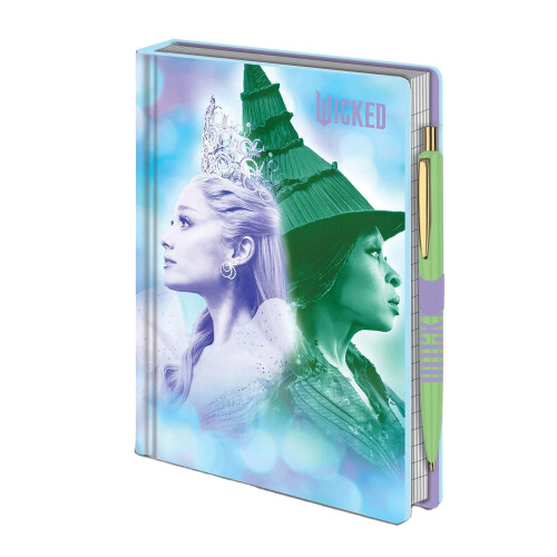 Wicked Elphaba and Glinda Notebook & Pen