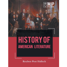 HISTORY OF AMERICAN LITEARATURE by Reuben Post Halleck Paperback Book