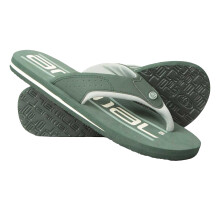 (8 UK, Green) Animal Mens Jekyl Recycled Flip Flops