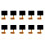 10X LCD Display Screen for  TT  A3 A4  LCD Dash Dashboard Repair 2