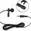 Lavalier Mobile Phone Microphone  Recording Karaoke Small Microphone with 3.5 Audio Cable for Interview Conference 2