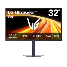 LG UltraGear 32G620B G6 32" IPS QHD 200Hz 1ms Gaming Monitor 32G620B-B.AEKQ