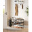 3-Tier Shoe Rack - Metal - Black - Stackable and Easy to Assemble 2