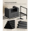 3-Tier Shoe Rack - Metal - Black - Stackable and Easy to Assemble 5