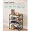 3-Tier Shoe Rack - Metal - Black - Stackable and Easy to Assemble 4