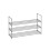 3-Tier Shoe Rack - Metal - Black - Stackable and Easy to Assemble 1