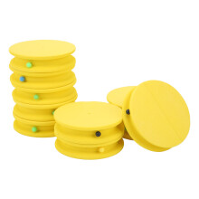 EVA Schaum Angel Spulen 10er Set Gelb