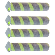 Accessoire de Rechange pour Aspirateur Robot pour Max 705 Combo/ Max 706 Combo: 4 Rouleaux de Balai Compatibles