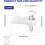 40 Pack Window Screen Clips,Window Screen Retainer Clips with Screws, Window Screen Holder Clips for Securing Window 7