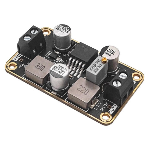 - Adjustable Step-Down Power Supply Module LM2596-ADJ  4V-40V to 1.23-35V 3A Regulator for DIY Electronics Project 1