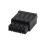 10 Stück 2EDGKD5,08 mm Schnellanschlussstecker, Lötfrei, Schwarz, 3P 5