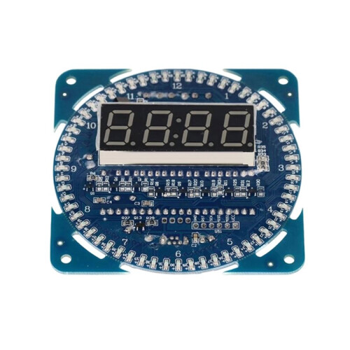 DS1302 Rotating Digital LED Display Module Rotating LED Display  Electronic Clock LED Temperature Display 5V 1