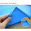 6PC Silicone Baking Mat Cake Roll Pad Macaron Roll Oven Mat Bakeware Baking-Tools Kitchen Accessories Random Colour 6