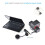 Audio Volume Wired Controller with Adapter Aux 3.5mm Signal Volume Control By Cable Adjustment for Speakers Amplifier 2