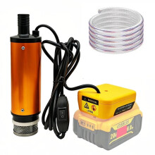 Portable Suction Water Pump Oil Well Machine Drainage Pump for 18V Lithium Ion Battery
