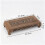 Housewares Rectangular Grey Wood Stand, Oriental Style 1 7