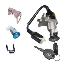 Scooter Ontstekingsschakelaar Zitting Slot Sleutelset voor 49cc 50cc 150cc GY6 Moped Scooter